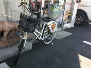 阪神デコ自転車